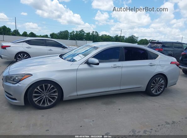KMHGN4JE8GU143553 2016 HYUNDAI GENESIS Серебряный Панорамный вид салона 360°