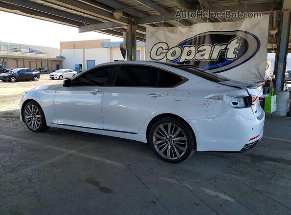 KMHGN4JF7HU204711 2017 GENESIS G80 White 