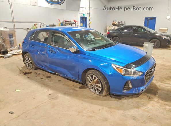 KMHH35LE0JU007924 2018 HYUNDAI ELANTRA Синий 