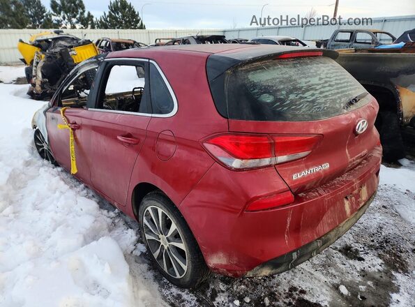 KMHH35LE0JU013268 2018 HYUNDAI ELANTRA Red 