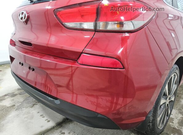 KMHH35LE0JU027249 2018 HYUNDAI ELANTRA Red 