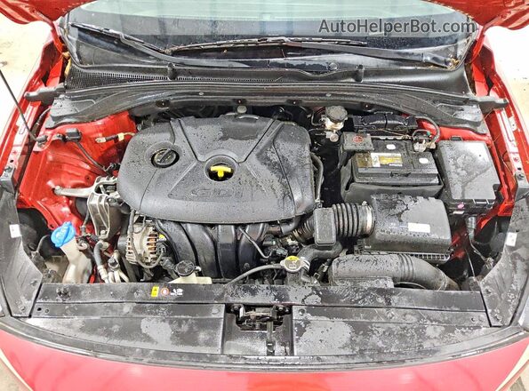 KMHH35LE0JU027249 2018 HYUNDAI ELANTRA Red 
