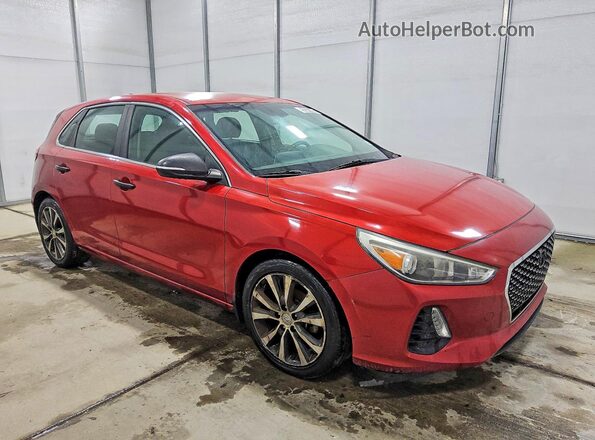 KMHH35LE0JU027249 2018 HYUNDAI ELANTRA Red 