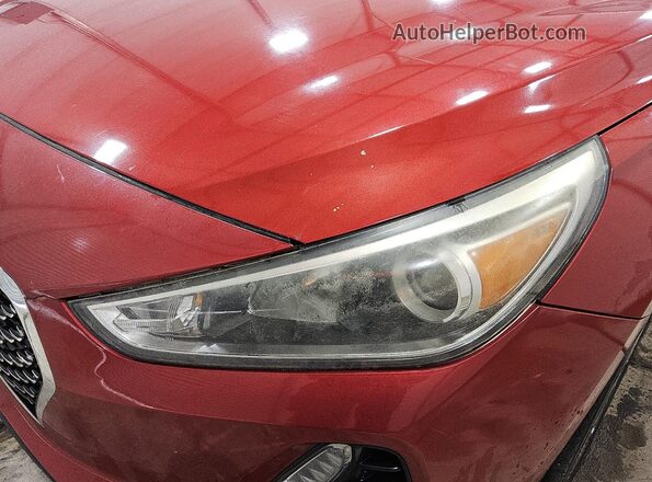 KMHH35LE0JU027249 2018 HYUNDAI ELANTRA Red 