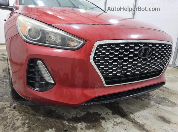 KMHH35LE0JU027249 2018 HYUNDAI ELANTRA Red 