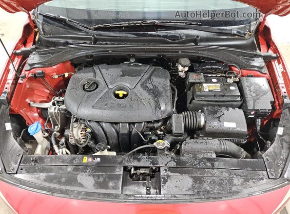 KMHH35LE0JU027249 2018 HYUNDAI ELANTRA Red 