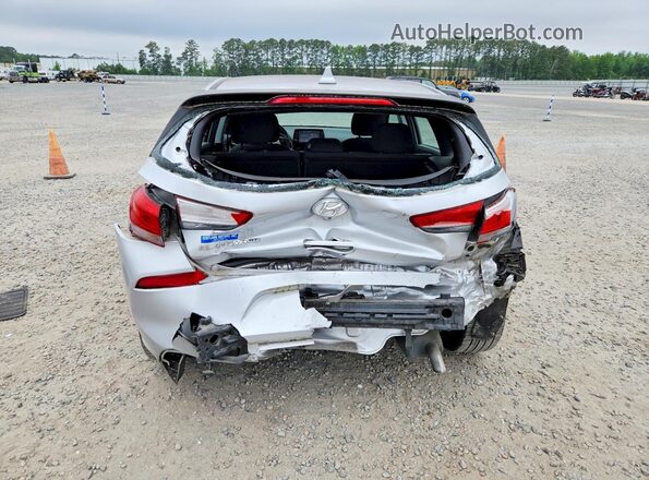 KMHH35LE1JU055142 2018 HYUNDAI ELANTRA Silver Rear view