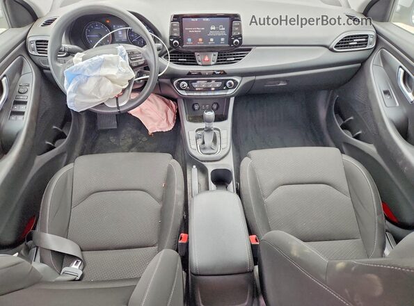 KMHH35LE1JU055142 2018 HYUNDAI ELANTRA Silver Dashboard view