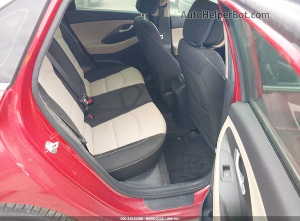 KMHH35LE2LU123662 2020 HYUNDAI ELANTRA GT Red VIN კოდის სტიკერის ხედი