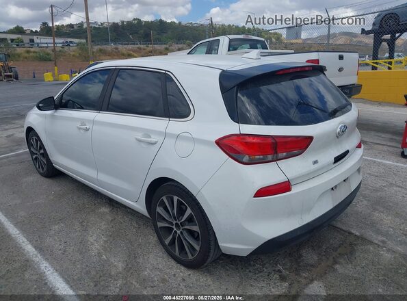 KMHH35LE3JU050167 2018 HYUNDAI ELANTRA GT White Задня ліва чверть