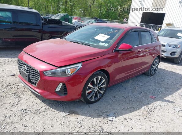 KMHH35LE3KU116492 2019 HYUNDAI ELANTRA GT Красный Передняя левая четверть