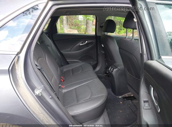 KMHH35LE4JU034768 2018 HYUNDAI ELANTRA GT Gray Widok naklejki z numerem VIN