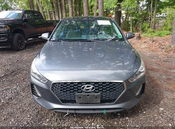 KMHH35LE4JU034768 2018 HYUNDAI ELANTRA GT Gray Widok zestawu wskaźników