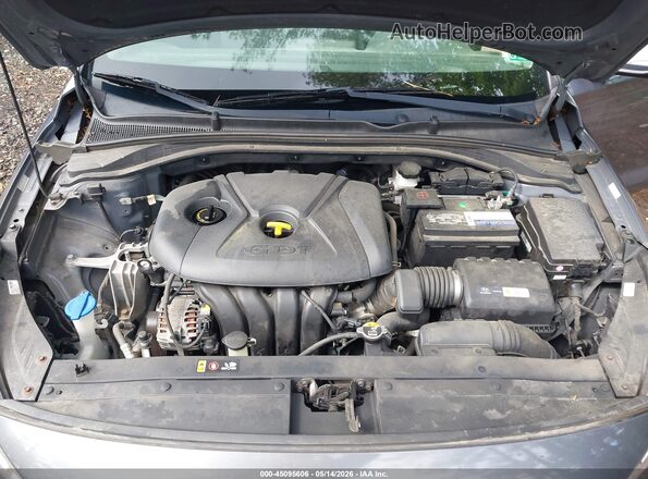 KMHH35LE4JU034768 2018 HYUNDAI ELANTRA GT Gray Widok z tyłu