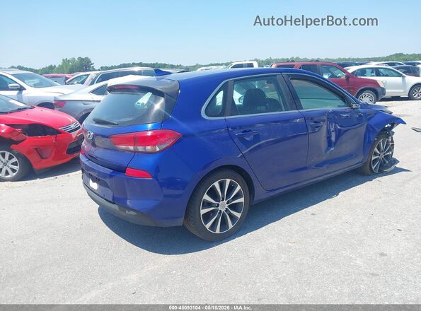 KMHH35LE4KU095149 2019 HYUNDAI ELANTRA GT Blue Trasero derecho