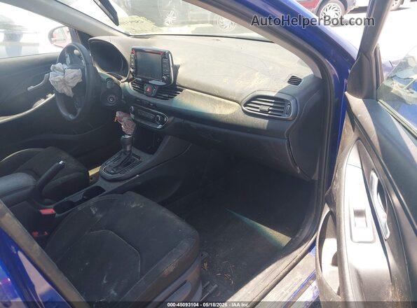 KMHH35LE4KU095149 2019 HYUNDAI ELANTRA GT Blue Vista interior delantera