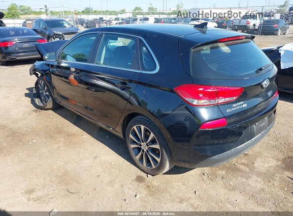 KMHH35LE4KU117408 2019 HYUNDAI ELANTRA GT Black Задня ліва чверть