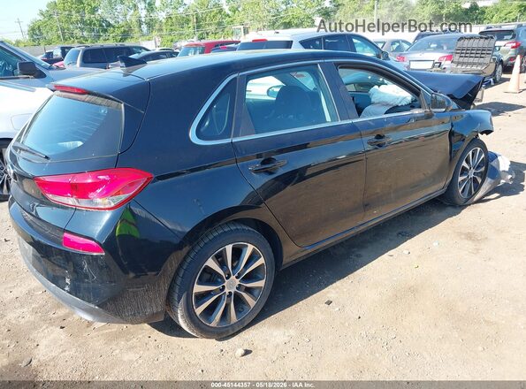 KMHH35LE4KU117408 2019 HYUNDAI ELANTRA GT Black Задня права чверть