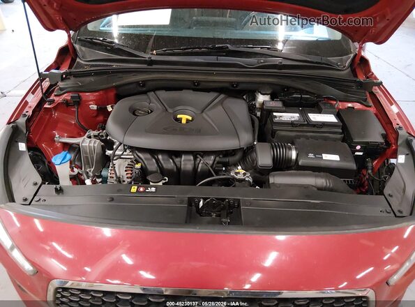 KMHH35LE5JU015307 2018 HYUNDAI ELANTRA GT Красный Вид сзади
