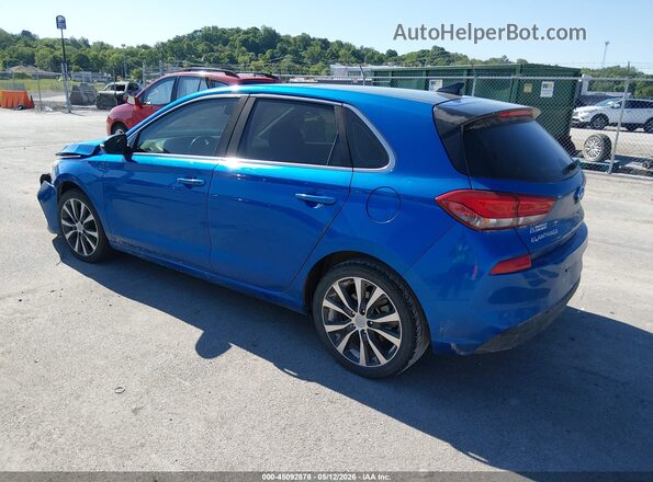 KMHH35LE5JU043253 2018 HYUNDAI ELANTRA GT Синий Задняя левая четверть