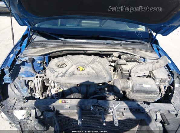KMHH35LE5JU043253 2018 HYUNDAI ELANTRA GT Синий Вид сзади