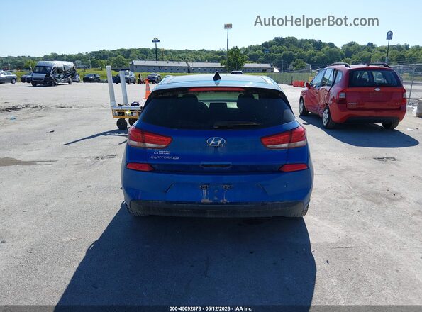 KMHH35LE5JU043253 2018 HYUNDAI ELANTRA GT Синий 