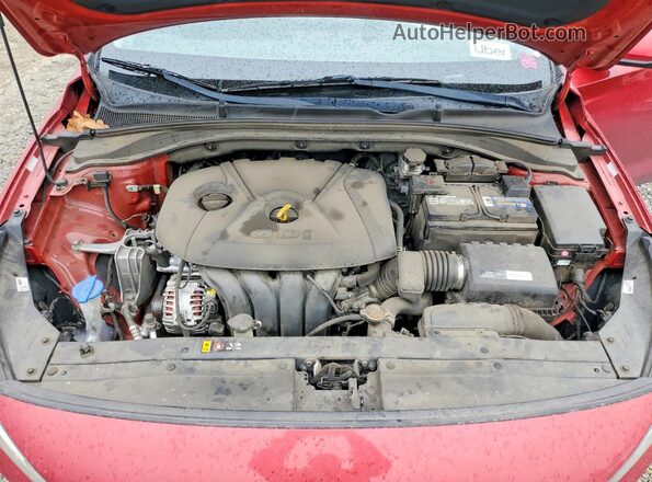KMHH35LE6JU024520 2018 HYUNDAI ELANTRA Burgundy 