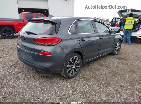 KMHH35LE6JU067089 2018 HYUNDAI ELANTRA GT Gray უკანა მარჯვენა