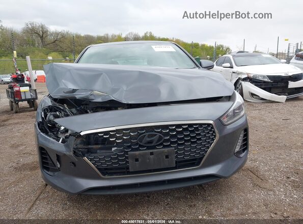 KMHH35LE6JU067089 2018 HYUNDAI ELANTRA GT Gray ხელსაწყოთა პანელის ხედი