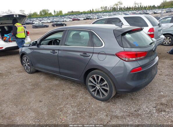 KMHH35LE6JU067089 2018 HYUNDAI ELANTRA GT Gray უკანა მარცხენა
