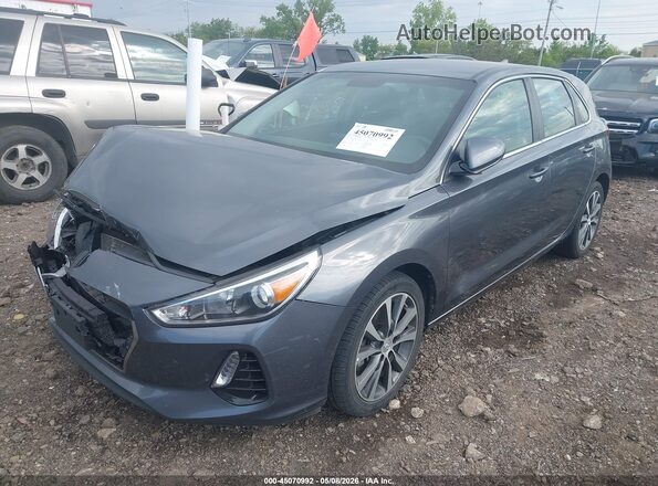 KMHH35LE8KU116357 2019 HYUNDAI ELANTRA GT Серый Передняя левая четверть