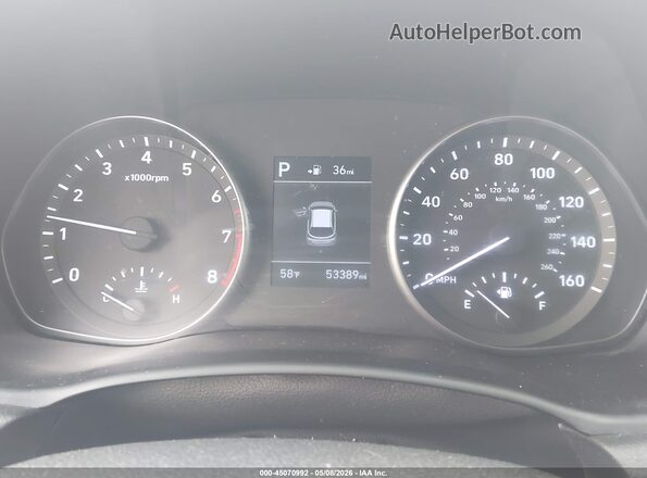KMHH35LE8KU116357 2019 HYUNDAI ELANTRA GT Серый Вид задних сидений