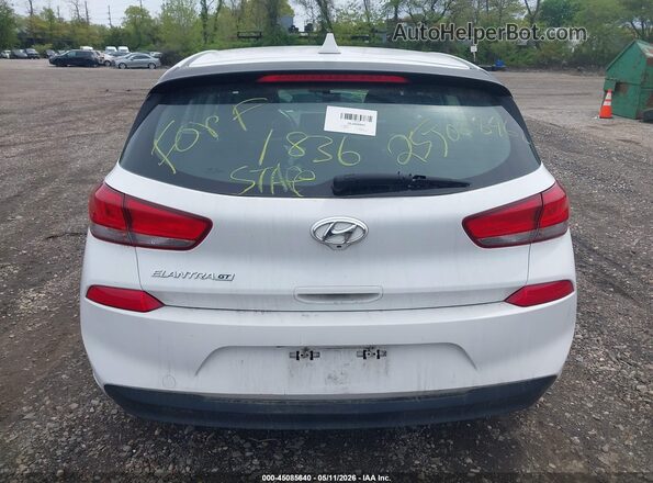 KMHH35LE9JU060217 2018 HYUNDAI ELANTRA GT White 
