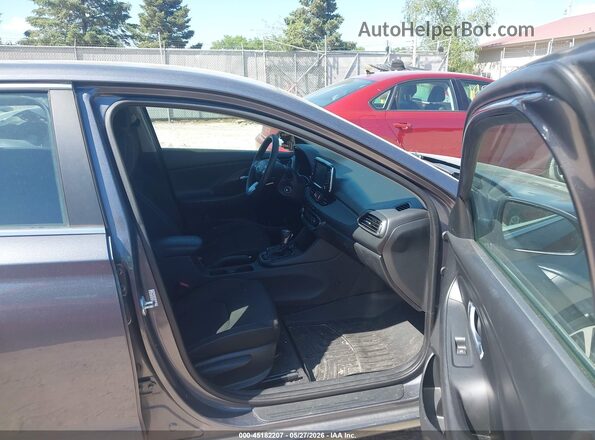 KMHH35LE9KU094336 2019 HYUNDAI ELANTRA GT Gray Вид салону спереду