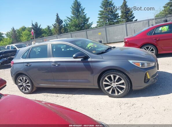 KMHH35LE9KU094336 2019 HYUNDAI ELANTRA GT Gray Вид задньої частини салону