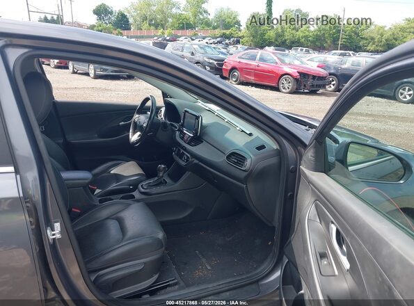 KMHH35LE9KU107781 2019 HYUNDAI ELANTRA GT Gray Front interior view