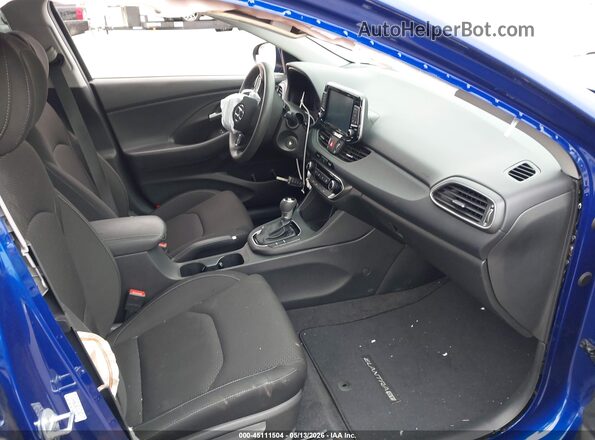KMHH35LE9LU141947 2020 HYUNDAI ELANTRA GT Blue წინა სალონის ხედი
