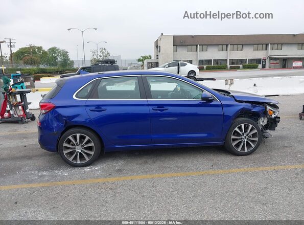 KMHH35LE9LU141947 2020 HYUNDAI ELANTRA GT Blue სალონის 360-გრადუსიანი ხედი