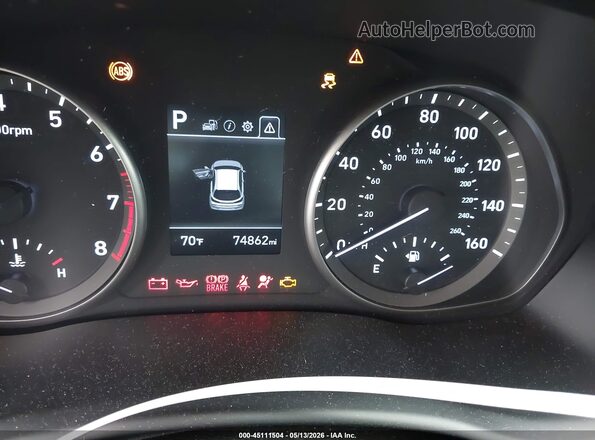 KMHH35LE9LU141947 2020 HYUNDAI ELANTRA GT Blue უკანა სავარძლების ხედი