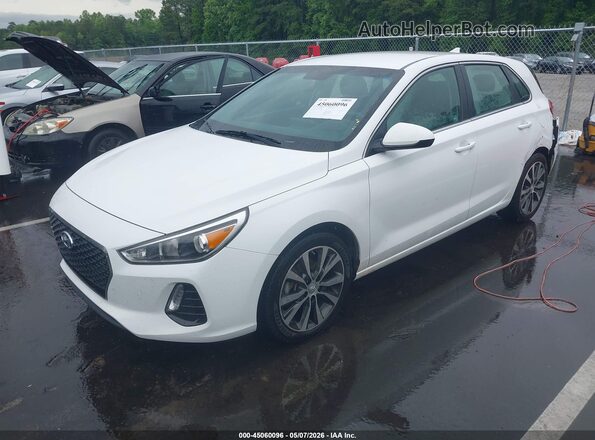 KMHH35LEXJU063630 2018 HYUNDAI ELANTRA GT White 
