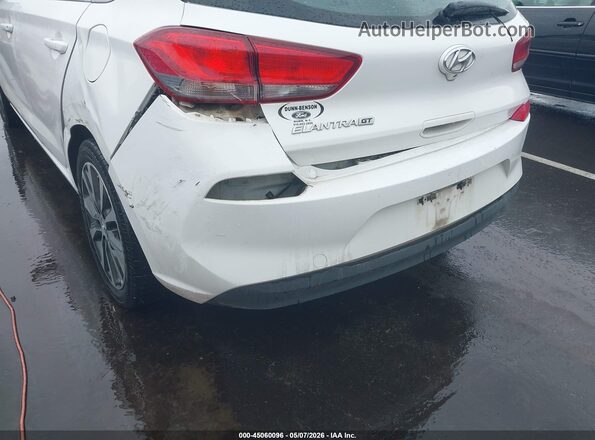 KMHH35LEXJU063630 2018 HYUNDAI ELANTRA GT White 