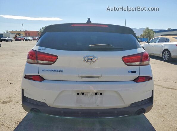 KMHH55LC0LU123393 2020 HYUNDAI ELANTRA White Հետևի տեսք