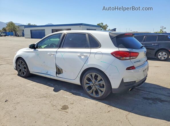 KMHH55LC0LU123393 2020 HYUNDAI ELANTRA White Հետևի ձախ