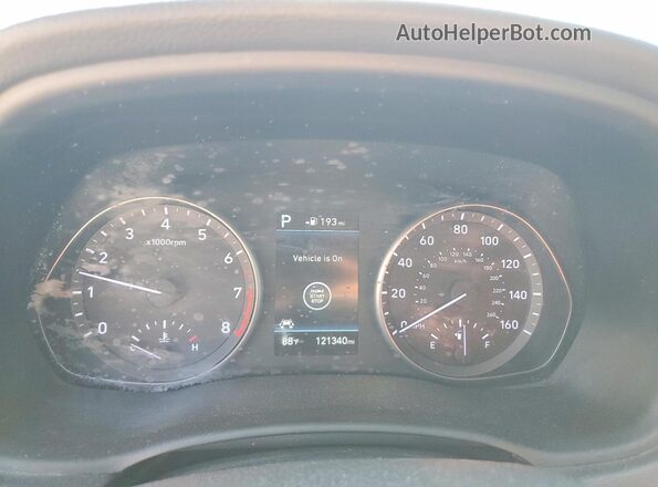 KMHH55LC0LU123393 2020 HYUNDAI ELANTRA White Սարքավորումների վահանակի տեսք