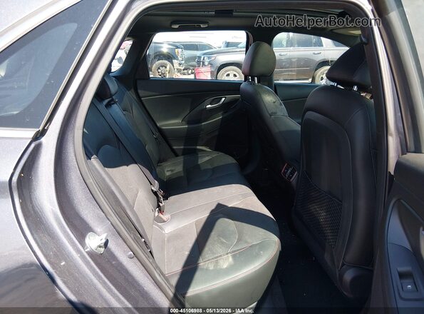KMHH55LC2JU033319 2018 HYUNDAI ELANTRA GT Gray Vista de la etiqueta del VIN