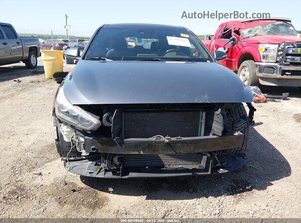 KMHH55LC2JU033319 2018 HYUNDAI ELANTRA GT Gray Vista interior trasera