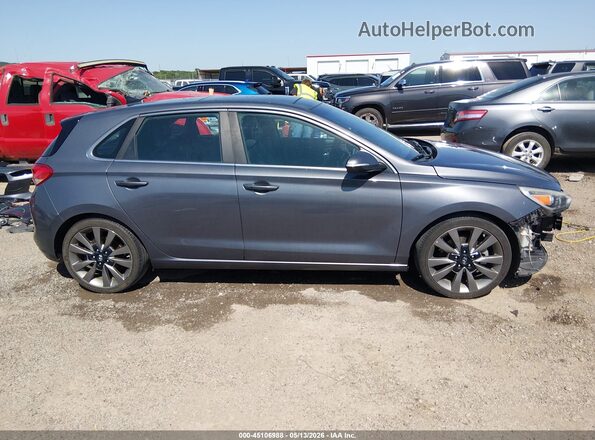 KMHH55LC2JU033319 2018 HYUNDAI ELANTRA GT Gray Vista interior de 360 grados