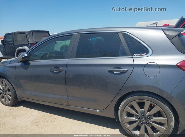 KMHH55LC2JU075862 2018 HYUNDAI ELANTRA GT Gray 360 interior view