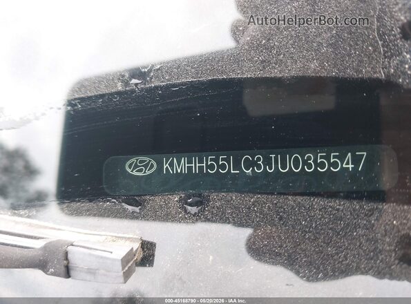 KMHH55LC3JU035547 2018 HYUNDAI ELANTRA GT Черный Вид подкапотного пространства