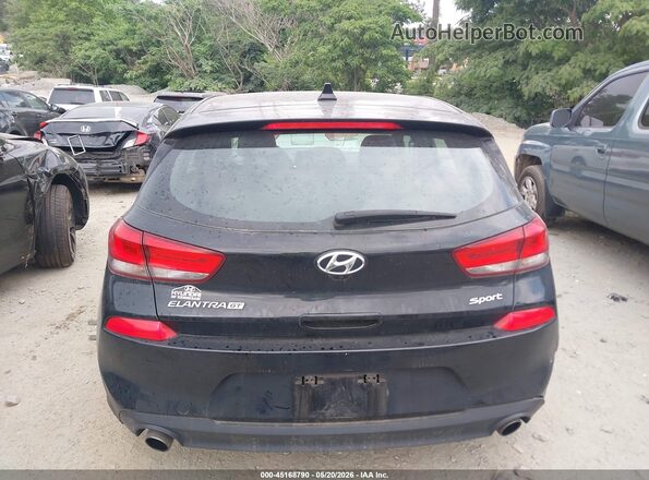 KMHH55LC3JU035547 2018 HYUNDAI ELANTRA GT Черный 